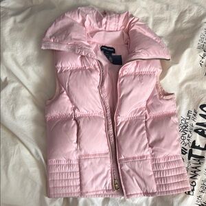 Ralph Lauren Soft Pink  girls Quilted Vest